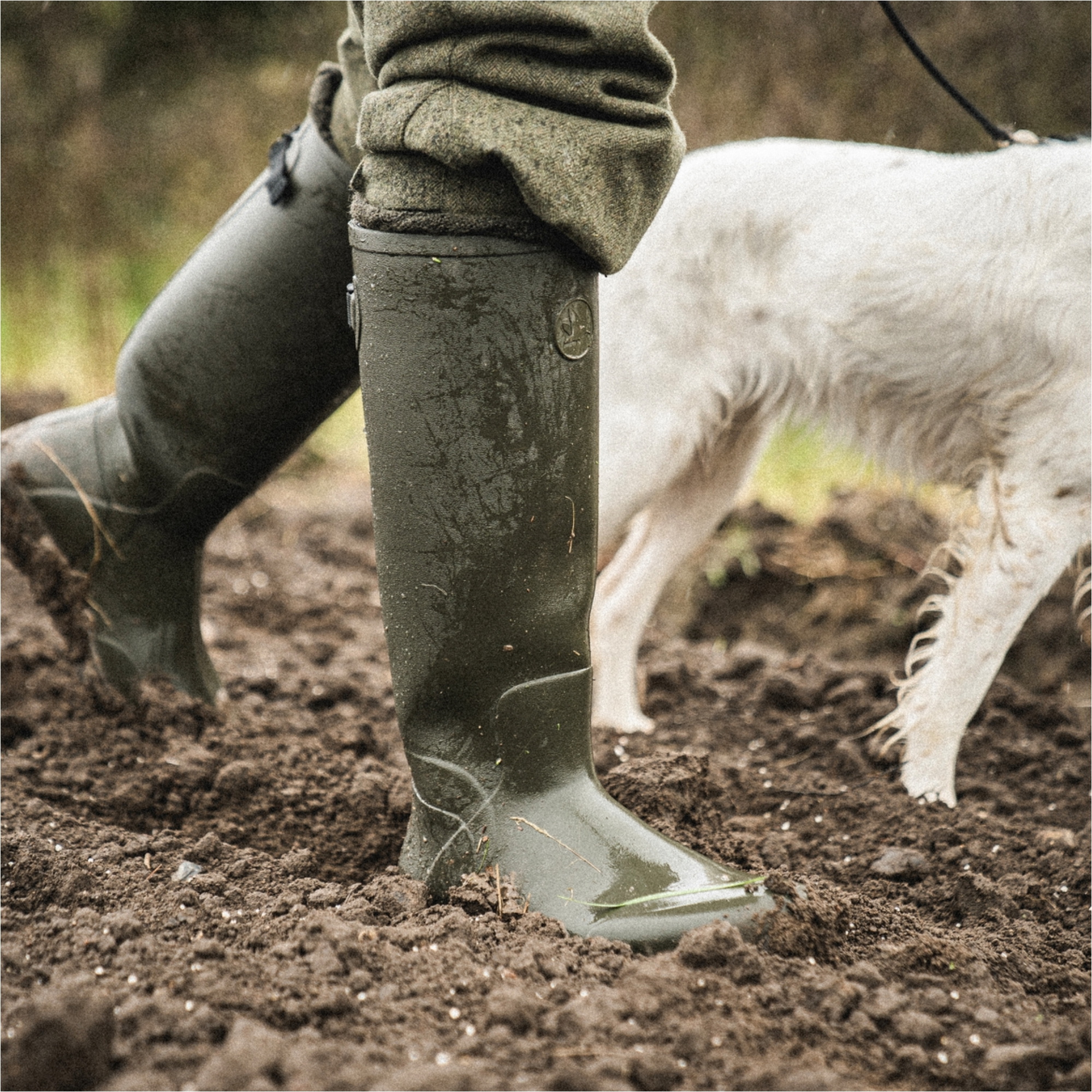 Seeland Herren Hang Erzwungen Stiefel 40386 - Pine Green